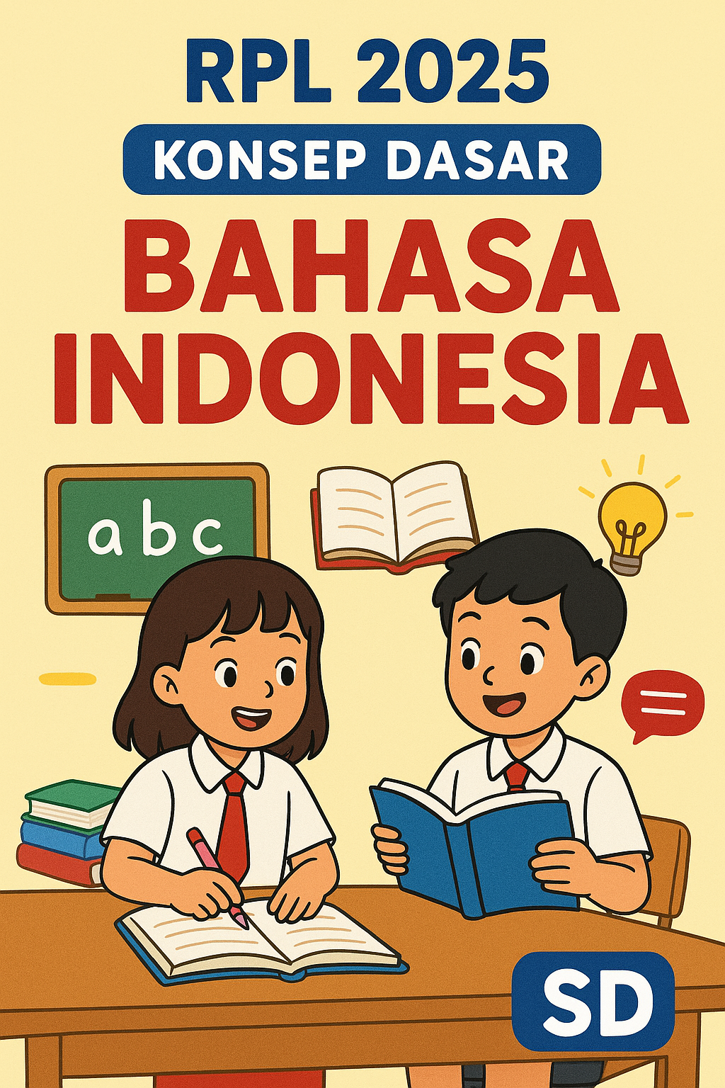 KONSEP DASAR BAHASA INDONESIA SD 2025 KELAS E (RPL DIKDASMEN GTK)